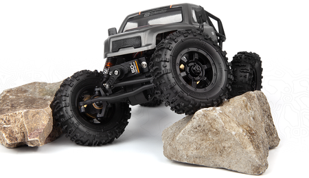 Samochód zdalnie sterowany RC #160808 Venture18 CC Flux Competition Crawler - Gunmetal Model RC Auto