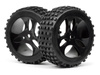 Mounted Wheels and Tyres 2 Pcs (Vader XB) #MV27084