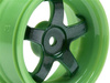 WORK MEISTER S1 WHEEL GREEN 26mm (3mm OS/2pcs) #111090