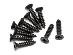 #101245 Tp. Flat Head Screw M3*14Mm (10Pcs)