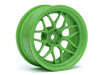 TECH 7 WHEEL GREEN 52X26X+6MM OFFSET (2PCS) #116531