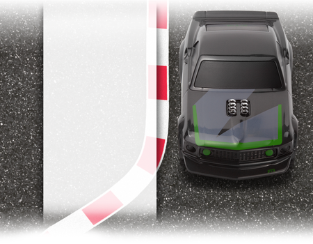 Samochód zdalnie sterowany RC #160980 nano-TTR 1969 Ford Mustang RTR-X Model Auto RC