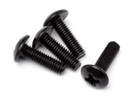 #MV22633 BUTTON HEAD SCREW M3X10MM (4PCS) (STRADA EVO XT)