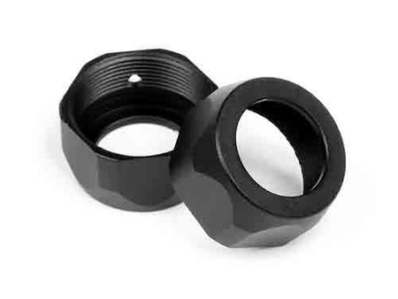 SHOCK CAP 15x7.5mm (Black/2pcs)