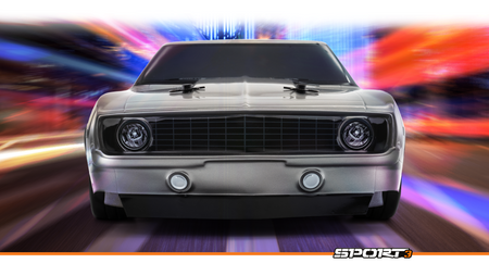 Samochód zdalnie sterowany RC #160423 Sport 3 1969 Chevrolet Camaro Z28 Custom Model Auto RC