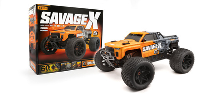 Samochód zdalnie sterowany RC #160101 Savage X Flux V2 GT-6 Model Auto RC