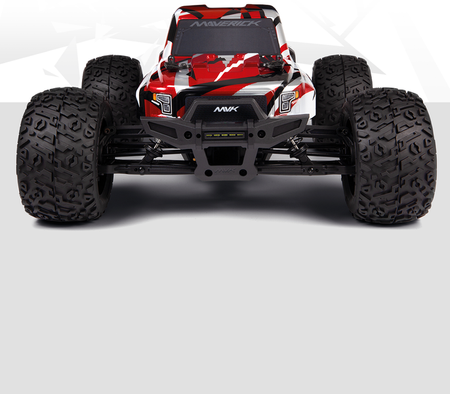 Samochód zdalnie sterowany RC #150405 Quantum2 MT Flux 1/10th Monster Truck - Red Model Auto RC