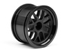 BBS Spoke Wheel 48X31mm Black (9mm Offset/2pcs) #109156