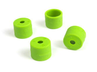 Wheel Washers (Green/4pcs) #150539