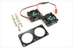 Standard Twin Fan + Adapter Plate. 8.000rpm. 30mm size