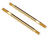 TITANIUM NITRIDE COATED SHOCK SHAFT 3x50mm (2pcs) #86842