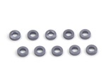 #150835 Aluminum Shim 4x1.4x1mm (Gunmetal/10pcs)