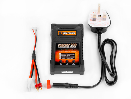 HPI Reactor 200 Charger (UK 3 Pin) #118050