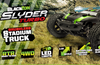 Samochód zdalnie sterowany RC #540214 Slyder ST Turbo 1/16 4WD 2S Brushless - Green Model Auto RC