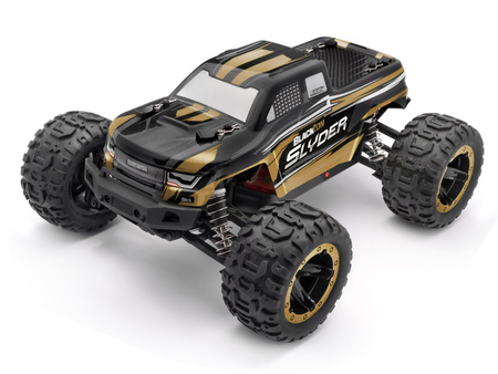 BlackZon Slyder MT 1/16 4WD Electric Monster Truck - Gold #540101