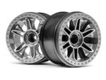 #120136 6-SHOT ST WHEEL (SILVER/2PCS)