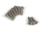 #161174 Button Head Screw M1.4x6mm (Silver/10pcs)