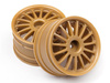 WR8 Tarmac Wheel Bronze (2.2inch/57X35Mm/2Pcs)