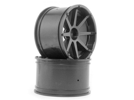 Blast Wheel Black (115X70Mm 7Inch/2Pcs) #3256