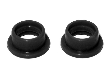 #105895 Shaped Exhaust Gasket (Black/2Pcs)