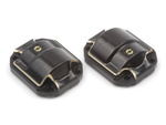 #161144 Brass Diff Cover (Black/2pcs)