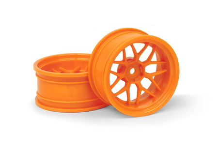 TECH 7 WHEEL ORANGE (9MM/2PCS) #120251