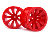 Quantum+ XT 3.2in Wheel (Red/2pcs) #150247