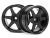 TE37 WHEEL 26mm BLACK (3mm OFFSET) #3841