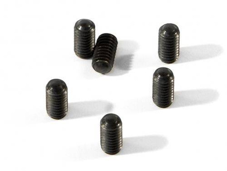 SET SCREW M4x8mm (ROUND POINT/6pcs) #Z724