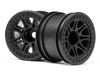 SPLIT 8 TRUCK WHEEL (2.2in/BLACK/2PCS) #113337