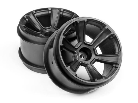 6-Shot Mt Wheel (Black/2Pcs) #115327