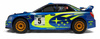 Samochód zdalnie sterowany RC #160943 WR8 Flux 2001 WRC Subaru Impreza Model Auto RC