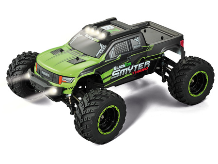 Samochód zdalnie sterowany RC #540230 Smyter MT Turbo 1/12 4WD 3S Brushless - Green Model Auto RC