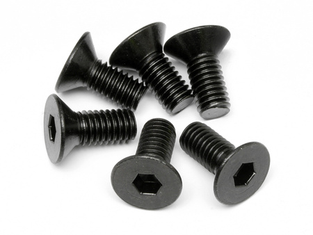 #94879 Flat Head Screw M6X14Mm (Hex Socket/6Pcs)
