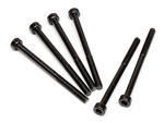 #Z303 Cap Head Screw M3X42Mm (Black/6Pcs)