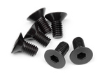 #109919 Flat Head Screw M6X12Mm (Hex Socket/6Pcs)