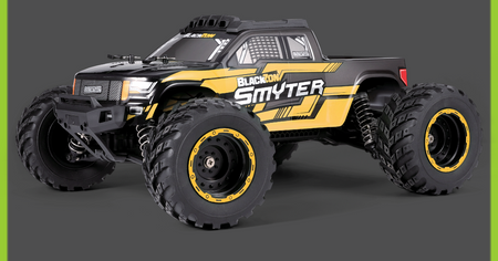 Samochód zdalnie sterowany RC #540225 Smyter MT 1/12 4WD Electric Monster Truck - Yellow Model Auto RC