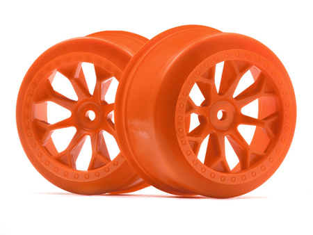 8-SHOT SC WHEEL (4.5mm Offset/ORANGE/2PCS) #120134