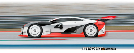 Samochód zdalnie sterowany RC #160202 Sport 3 Flux Audi e-tron Vision GT Model Auto RC