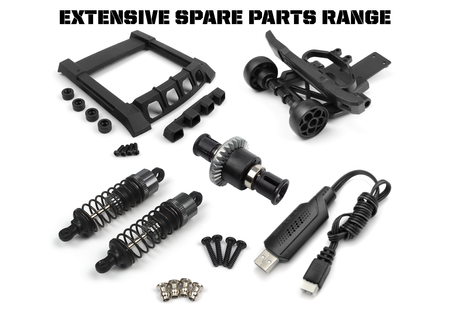 Samochód zdalnie sterowany RC #540226 Smyter DT 1/12 4WD Electric Desert Truck - Yellow Model Auto RC