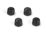 #161188 Lock Nut M2.5 (Black/4pcs)