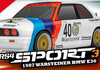 Samochód zdalnie sterowany RC #120103 Sport 3 BMW M3 E30 Warsteiner Model Auto RC