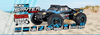 Samochód zdalnie sterowany RC #540254 Smyter DT Turbo 1/12 4WD 3S Brushless - Blue Model auto RC