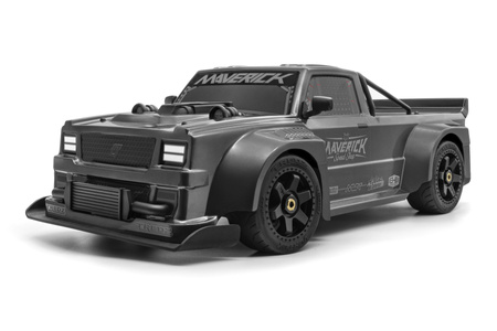 Samochód zdalnie sterowany RC #150351 QuantumR Flux 4S 1/8 4WD Race Truck - Grey Model Auto RC