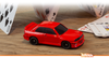 Samochód zdalnie sterowany RC #160990 nano-TTR 1989 BMW M3 E30 Ravaglia Red Model Auto RC