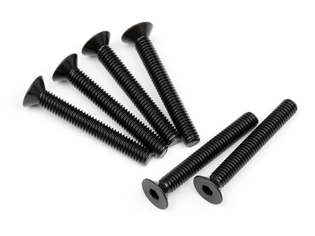 #107908 Flat Head Screw M4X30Mm (Hex Socket/6Pcs)