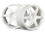 #3835 Te37 Wheel 26Mm White(Omm Offset)
