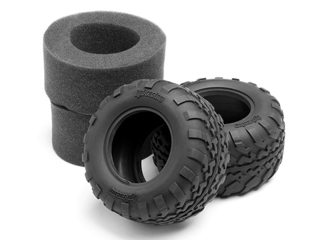 #105282 Gt2 Tires D Compound (2.2In/109X57Mm/2Pcs)
