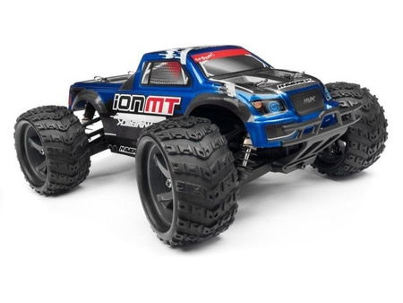 MONSTER TRUCK PAINTED BODY BLUE WITH DECALS ION MT #MV28068