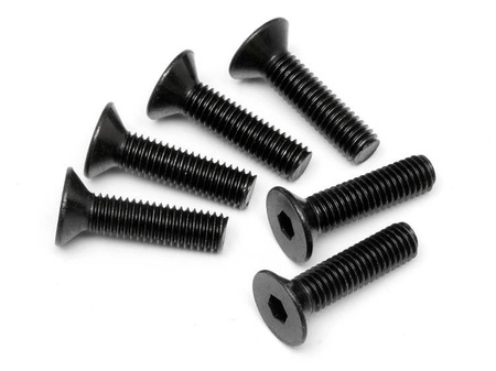 FLAT HEAD SCREW M5x20mm (HEX SOCKET/6pcs) #94732